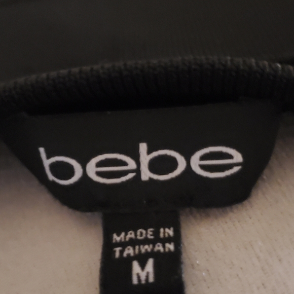 Bebe Mesh Insert Bandage Bodycon Dress - Picture 5 of 6